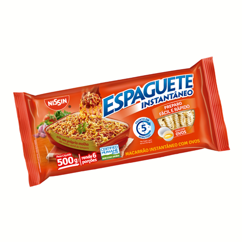 Macarrão Instantâneo Espaguete - Nissin - 500G