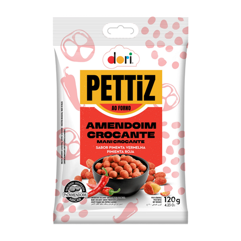 Amendoim Crocante Pimenta Pettiz 120g
