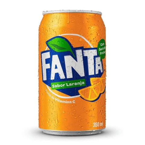 Refrigerante Fanta Laranja Lata 350 Ml