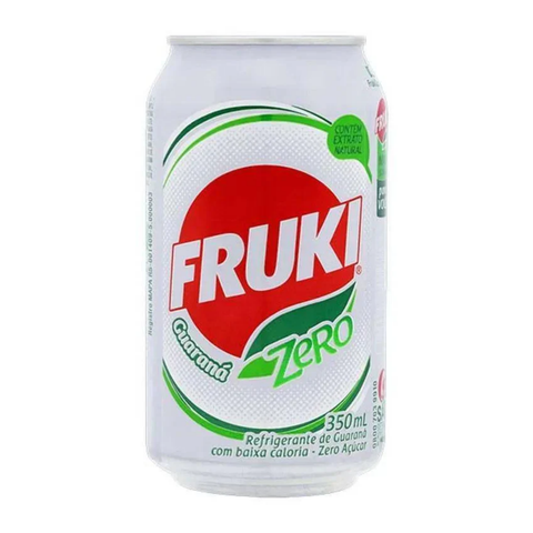 Refrigerante Fruki Zero Guaraná Lata 350ml