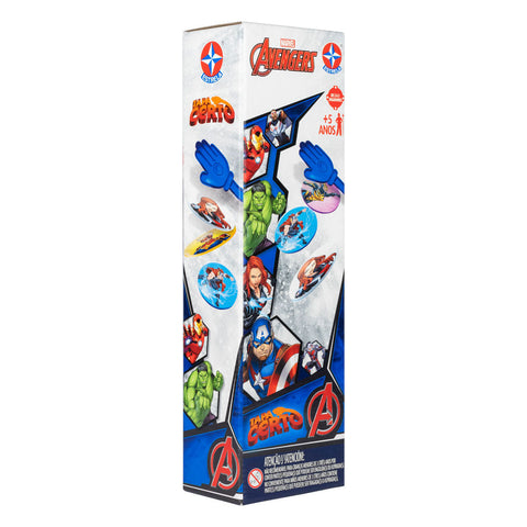 Jogo Tapa Certo Avengers - Estrela