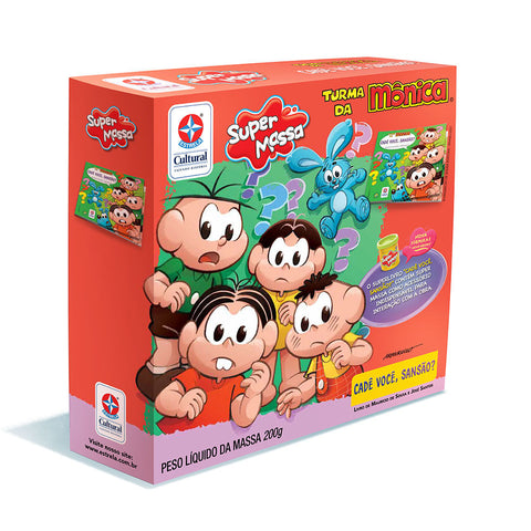 Livro Cadê Você, Sansão com Super Massa Turma da Mônica - Estrela Cultural