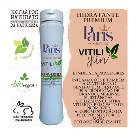 Vitiliskin - Hidratante C/ Mama-cadela - Paris Cosméticos - 300ml