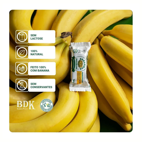 Bananinha Paraibuna Tradicional 36g - Unitário