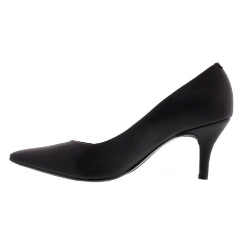 Vizzano 1185-702 Pointy Toe Pump in Black Napa