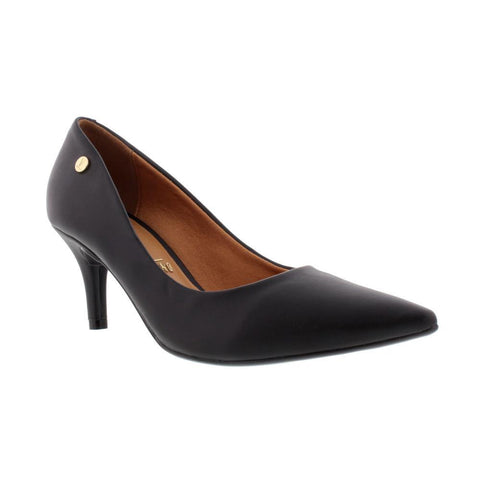 Vizzano 1185-702 Pointy Toe Pump in Black Napa