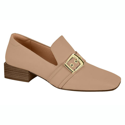 Vizzano 1445-102 Square Toe Loafer in Nude Napa