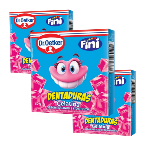 Gelatina Dr Oetker + Fini 3x20g