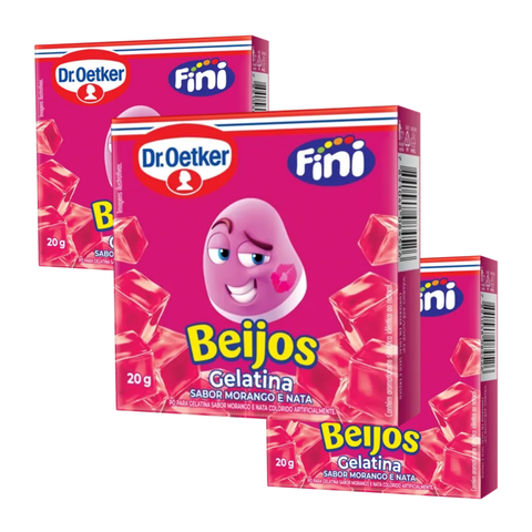Gelatina Dr Oetker + Fini 3x20g