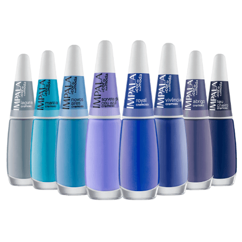 Esmaltes Impala Coleção A Cor da Sua Moda - Cremosos