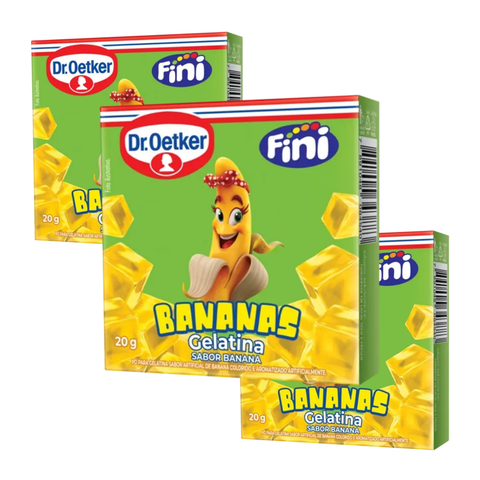 Gelatina Dr Oetker + Fini 3x20g