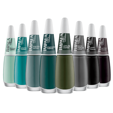 Esmaltes Impala Coleção A Cor da Sua Moda - Cremosos