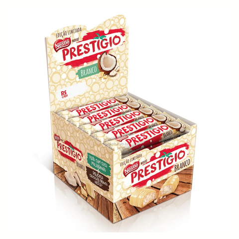 Chocolate Prestigio Branco NESTLÉ® Caixa 30x33g