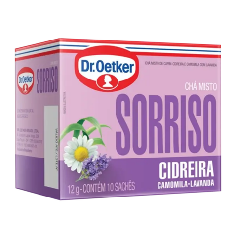 Chá Sensações Dr Oetker - 10 Sachês - Sabores