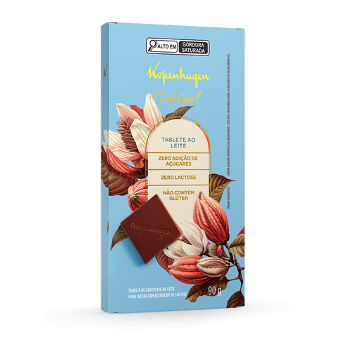 TABLETE AO LEITE SOUL GOOD KOPENHAGEN 90G