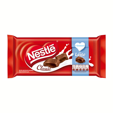 Chocolate Ao Leite Classic Nestlé 3x80g