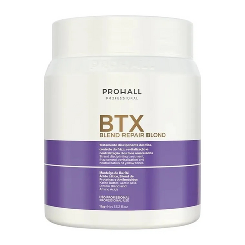 Btx Matizador Especial Para Loiras Sem Formol Prohall 1kg