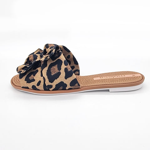 Moleca 5297-424 Slip-on Sandal in Multi Camel