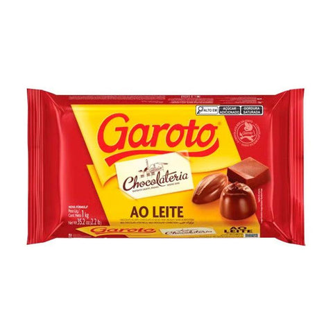 Chocolate Ao Leite Barra 1k GAROTO