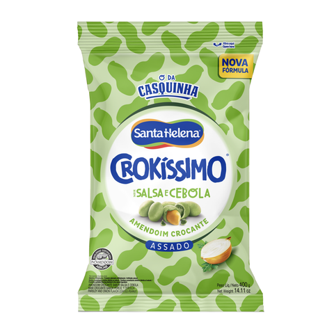 Amendoim Crokissimo - Salsa e Cebola - Santa Helena