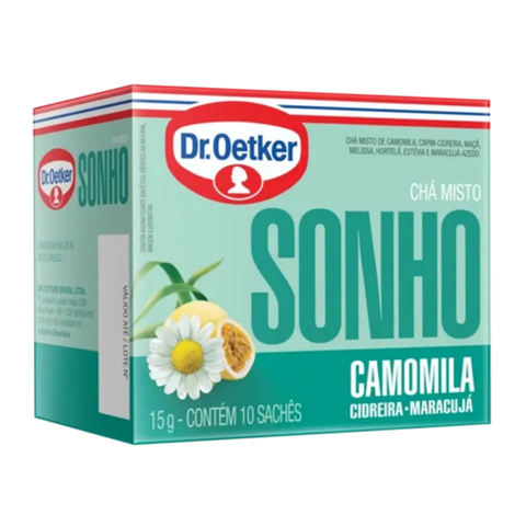 Chá Sensações Dr Oetker - 10 Sachês - Sabores