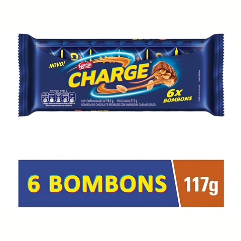Chocolate Nestlé Charge 6un - Pack - 114g