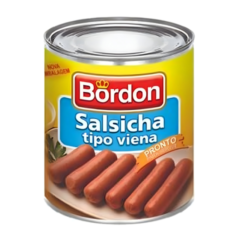 Salsicha Viena Bordon Lata 300g
