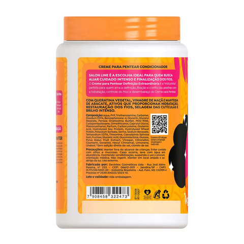 Creme De Pentear Definição Extraordinária Salon Line 1kg