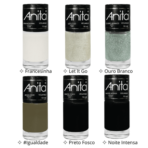 Esmaltes Anita - Cores