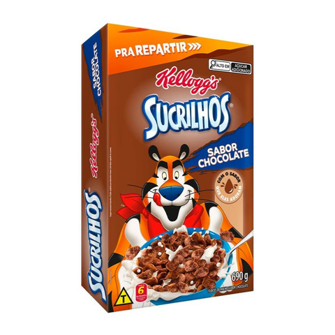 Cereal Sucrilhos Kellogg's Chocolate 690g