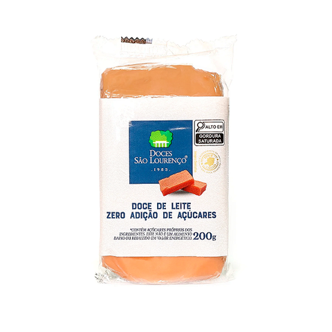 Doce de Leite Zero Açúcar São Lourenço - 200g