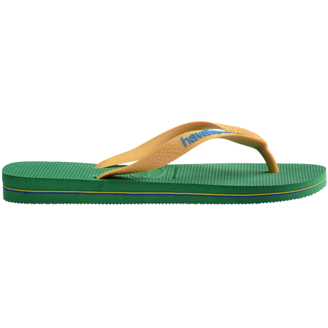 Chinelo Havaianas Brasil Logo Verde