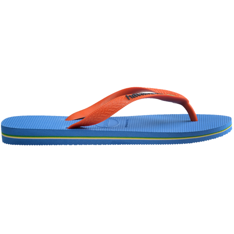 Chinelo Havaianas Brasil Logo Azul