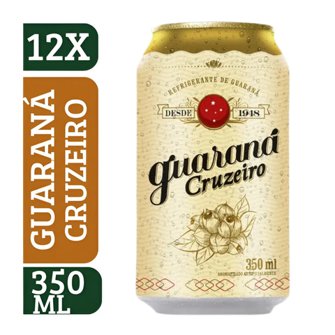 Guaraná Cruzeiro Lata 350ml (12 Latas)