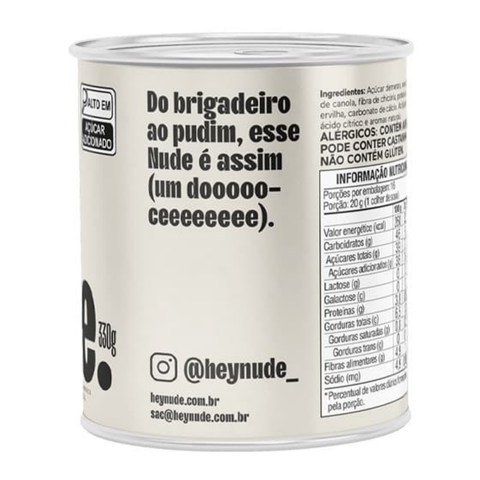 Leite Condensado de Aveia Sem Glúten 330g Nude