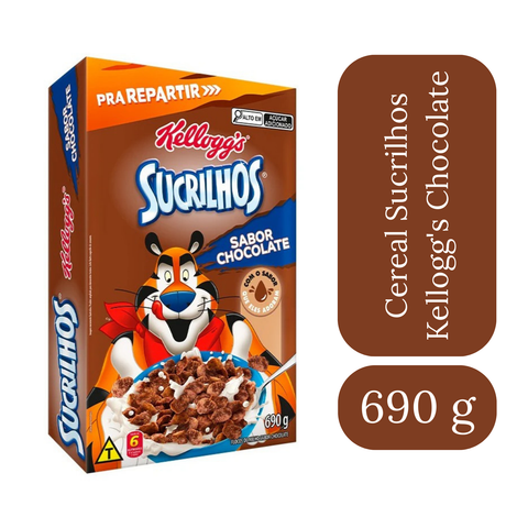 Cereal Sucrilhos Kellogg's Chocolate 690g