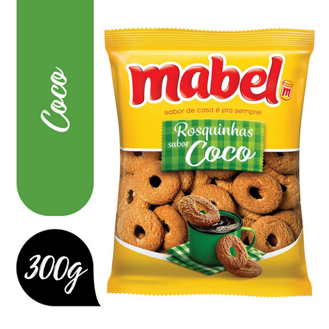 Mabel Rosquinha de Coco 300g