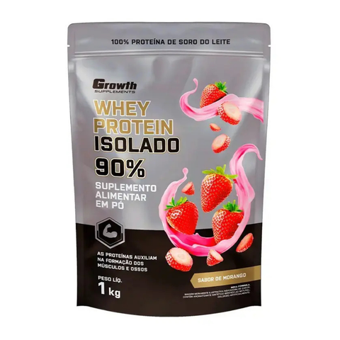 Whey Protein Isolado (1KG) - Growth Supplements