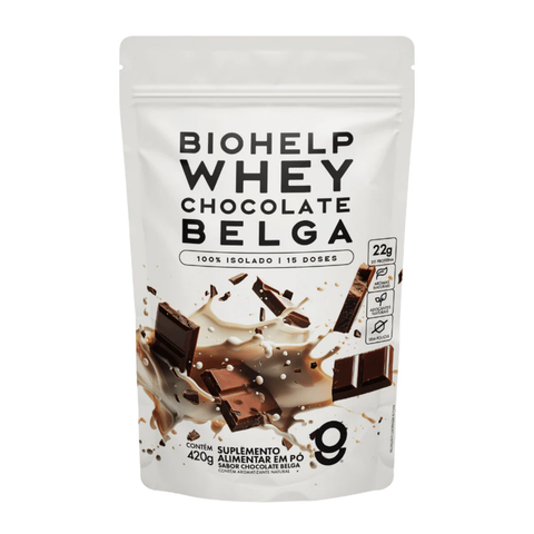 Whey Isolado Chocolate Belga - BioHelp