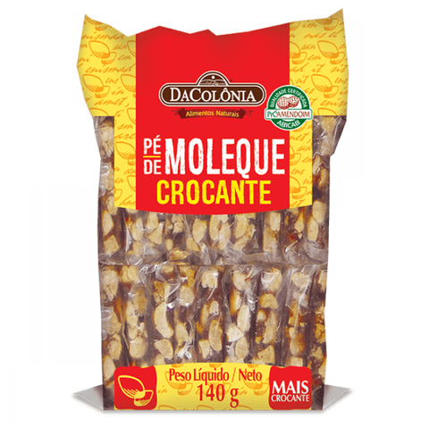 Pé de Moleque Crocante 140g DaCôlonia