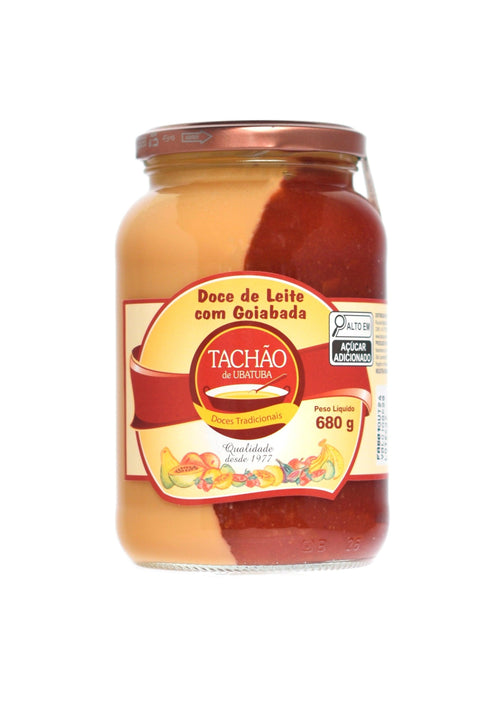 DOCE DE LEITE COM GOIABA 680g - TACHÃO DE UBATUBA