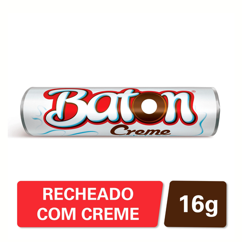 Chocolate Garoto Baton Recheado Leite Caixa 30x16g 480G