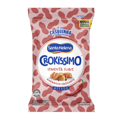 Amendoim Crokissimo - Pimenta Suave - Santa Helena