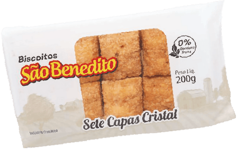 Biscoito 7 Capas Doce Cristal São Benedito 200g