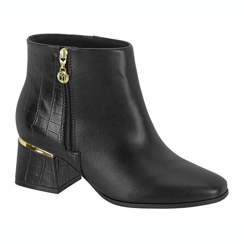 Modare 7082-101 Low Heel Ankle Boot in Black