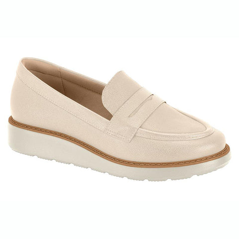 Modare 7400-100 Loafer Flat in Cream Napa