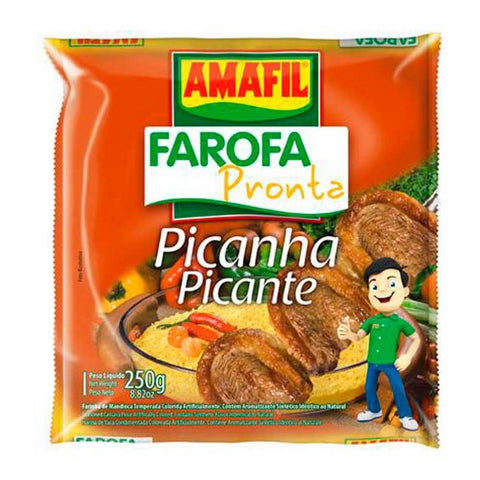 Farofa Mandioca Picanha Picante Amafil 250g
