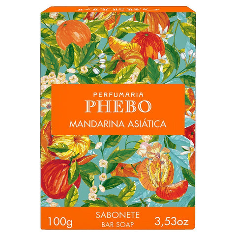 Sabonete Mandarina Asiatica Phebo 100g - MEUBRASILONLINE