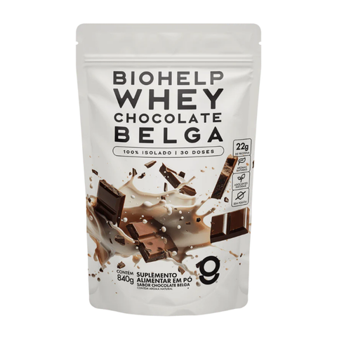 Whey Isolado Chocolate Belga - BioHelp