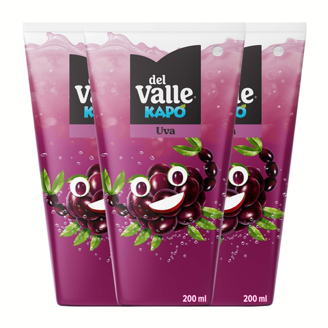 Suco Del Valle Kapo 3X200Ml